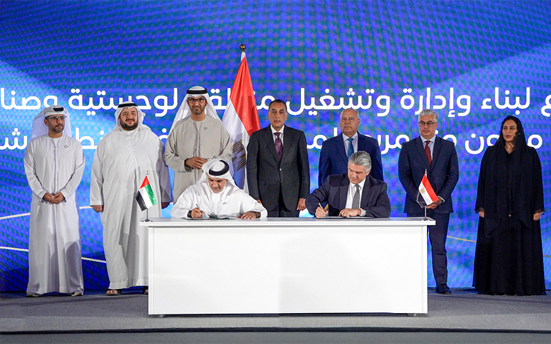 AD Ports Group and Egypt’s Suez Canal Economic Zone Sign Agreement