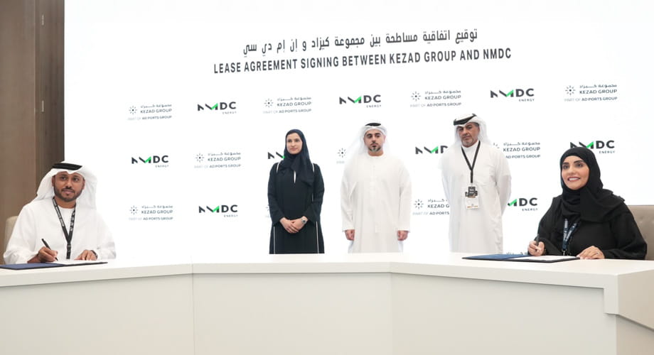 KEZAD Group signs lease agreement with NMDC Energy for AED 367m manufacturing facility in Abu Dhabi